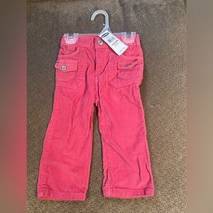 Old Navy Kids Bright Pink Corduroy Jeans